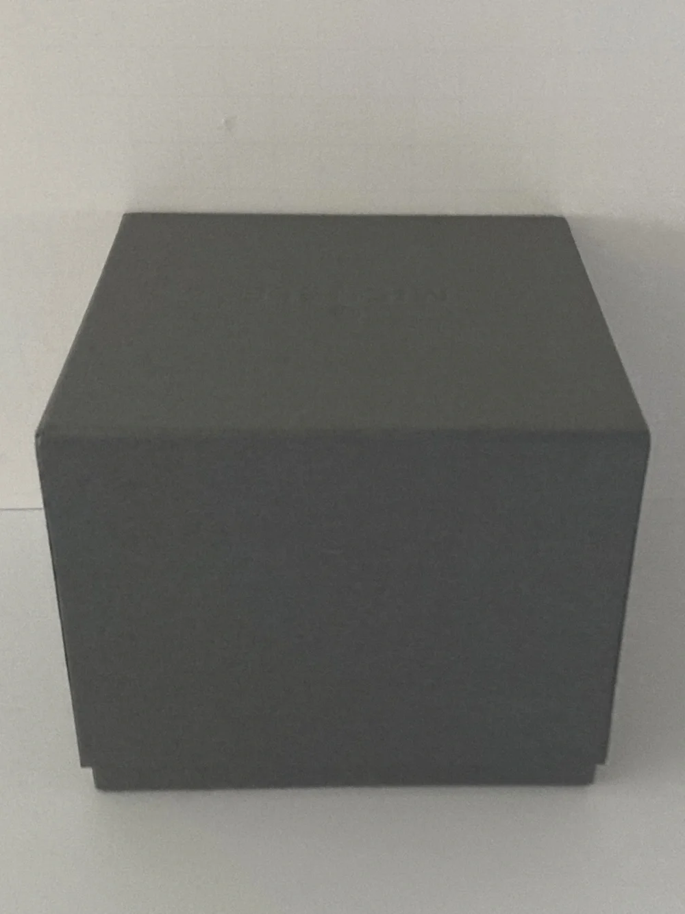 Michele Gray Watch Box/Cushion/Polishing Cloth/Manual/Warranty Card/NEVER USED!!